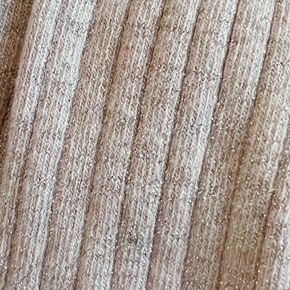 Mini Boden Gold Ribbed Tights - Picture 11 of 11